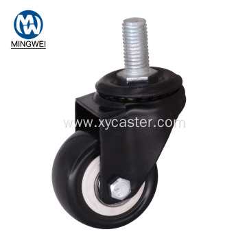 Stem 1.5 Inch Swivel PVC Caster Wheel